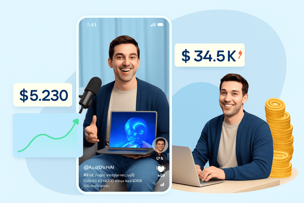 Video creation with AI